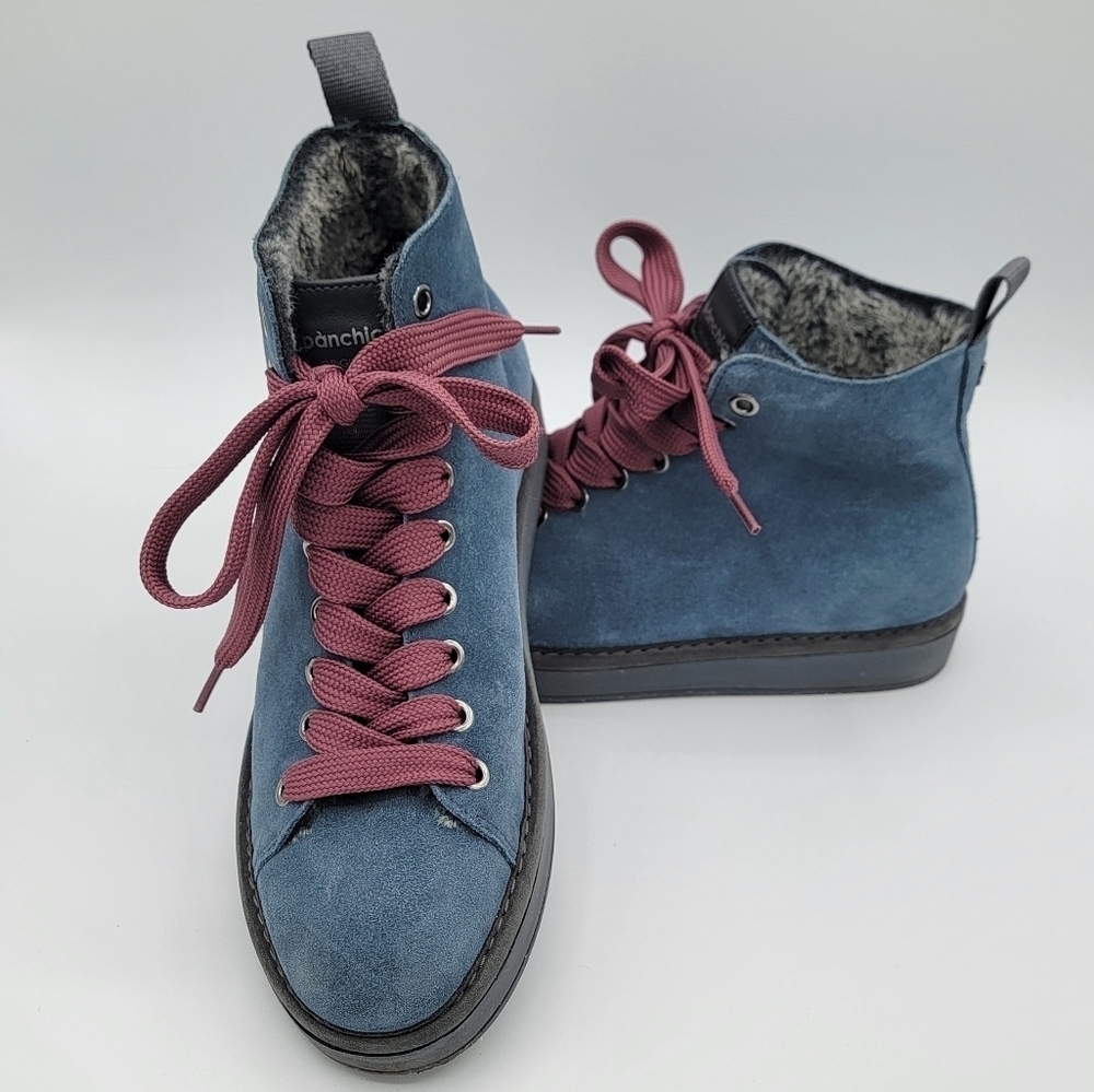 Blue Suede Boots #1815
